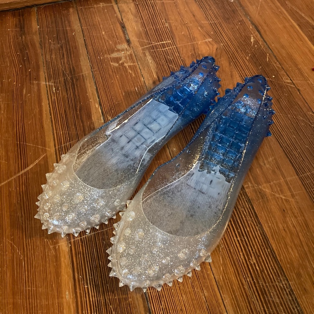 Spiky Glitter Ombre Jellies